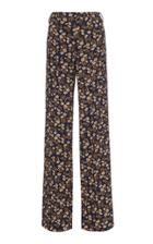 Moda Operandi N21 Floral-print Crepe Straight-leg Pants Size: 36