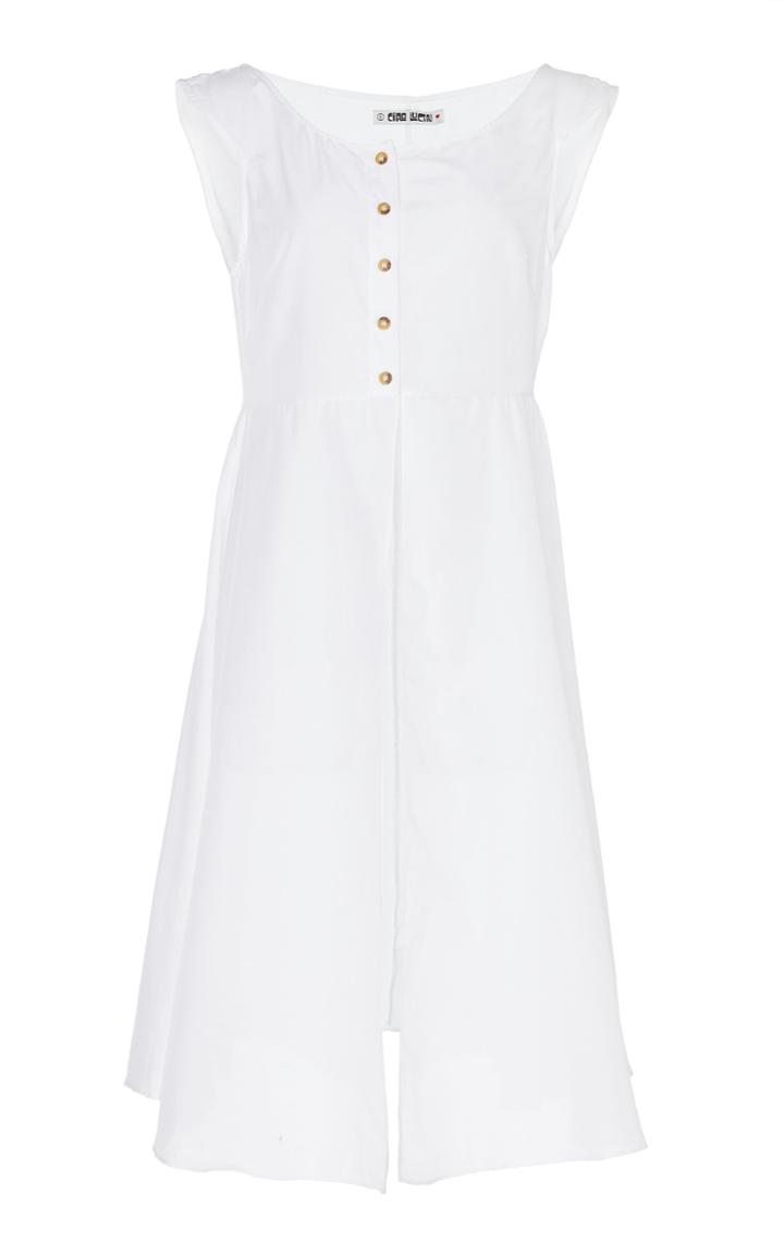 Ciao Lucia Bianca Sleeveless Off The Shoulder Dress