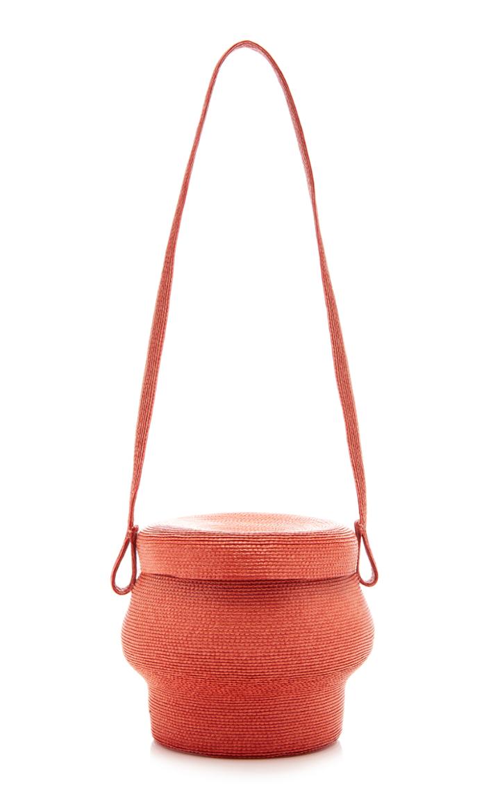 Rosie Assoulin Small Terracotta Jug Bag