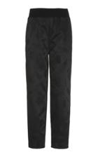 Moda Operandi Brandon Maxwell Embossed-satin Straight-leg Track Suit Pants Size: Xs