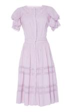 Loveshackfancy Callie Ruffle Lace Dress