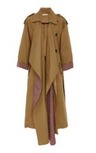 Tome Scarf Lapel Trench Coat