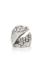 Yeprem 18k White Gold And Diamond Cocktail Ring