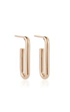 Walters Faith Saxon 18k Rose-gold Single Chain Link Earrings