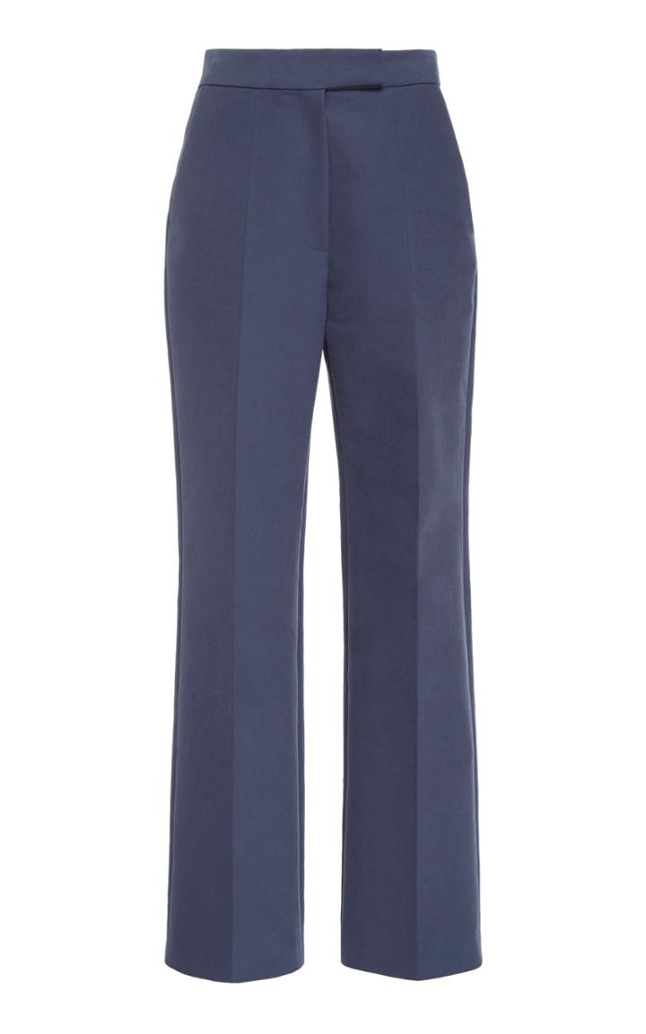Partow Dalton Tailored Cotton Pants