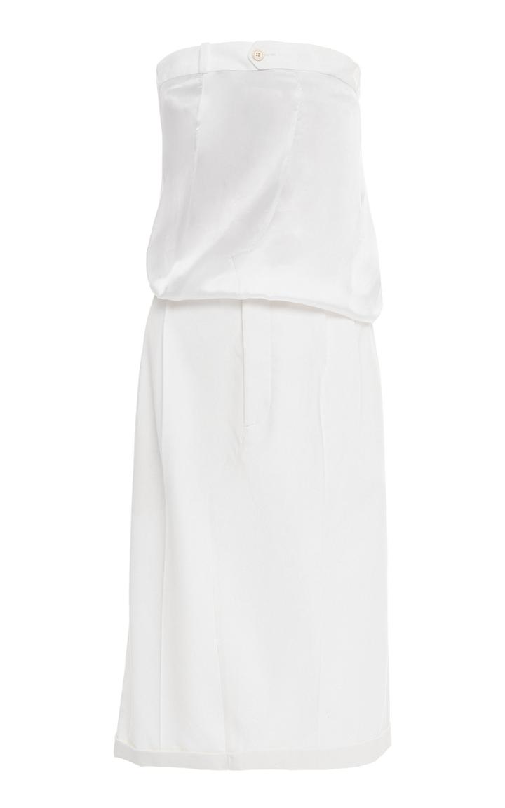 Moda Operandi Maison Margiela Strapless Cotton Dress Size: 36