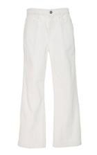 Current/elliott Vanessa Wide-leg Crop Jeans