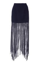 Goen.j Lace Fringe Skirt