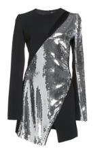 David Koma Specialorder-chest Cutout Sequin Mini Dress-cc