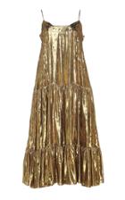 Moda Operandi Rochas Embellished Silk-lurex Dress Size: 38