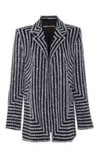 Naeem Khan Embellished Long Sleeve Jacket