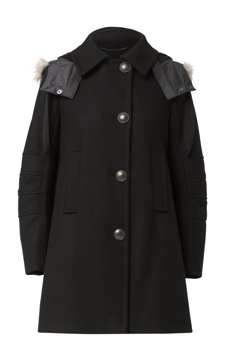 Dorothee Schumacher Magnificent Mix Wool Coat