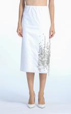 Moda Operandi N21 Poplin Embellished Skirt