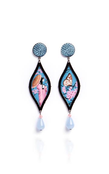 Anna E Alex Opera-madame Butterfly Earrings