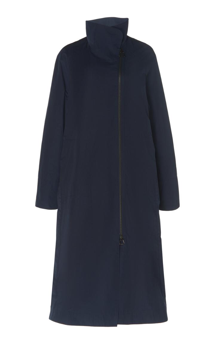Moda Operandi Akris Heidi Cotton-blend Long Coat Size: 2