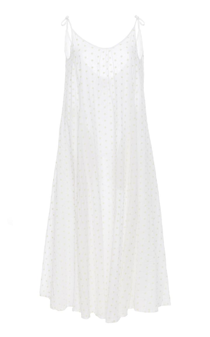 Solid & Striped Printed Spaghetti Strap Maxi Dress