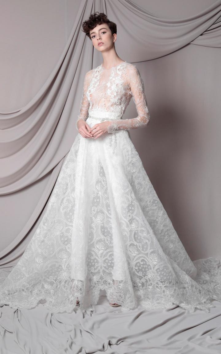 Moda Operandi Marco & Maria Crystal Crepe Gown