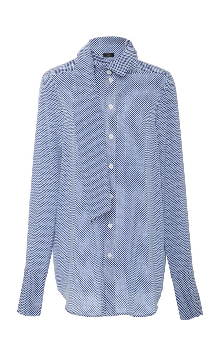 Joseph Linc Checker Boar Blouse