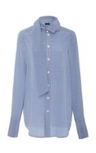Joseph Linc Checker Boar Blouse