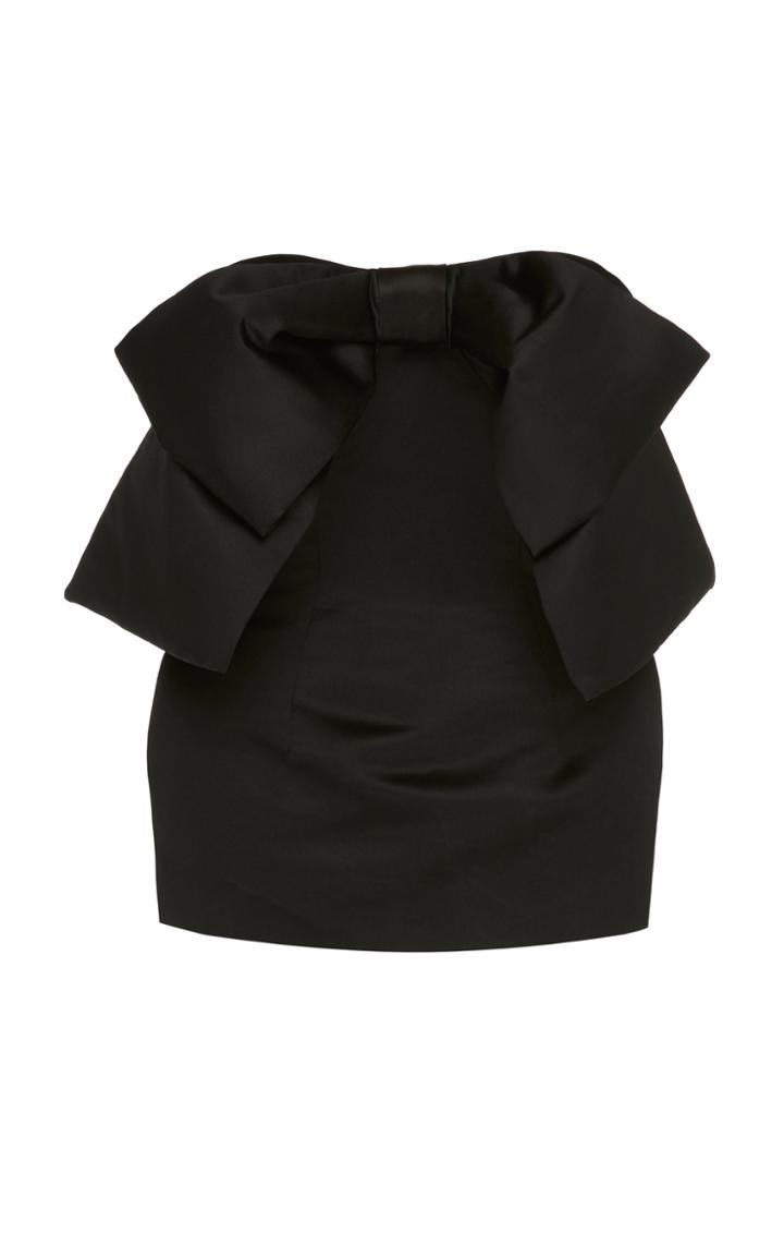 Richard Quinn Strapless Taffeta Top