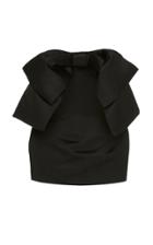 Richard Quinn Strapless Taffeta Top