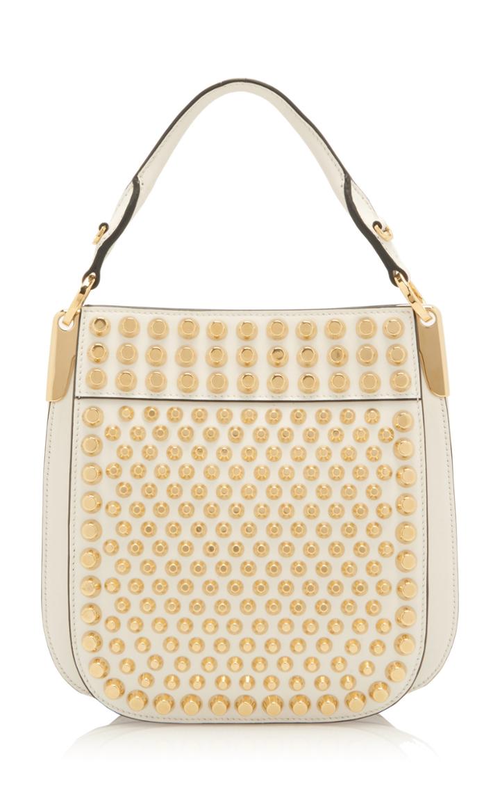 Prada Studded City Calf Margit Bag