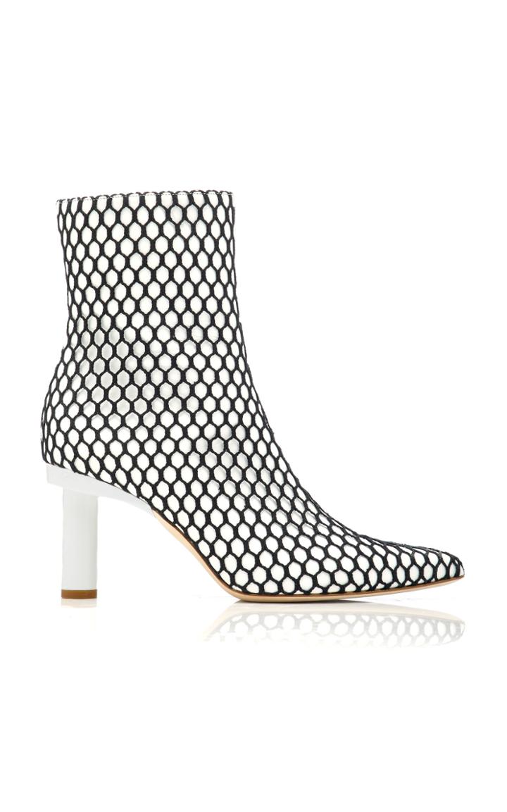 Tibi Mason Mesh Bootie