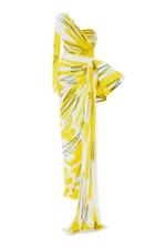 Moschino One-shoulder Crepe Gown