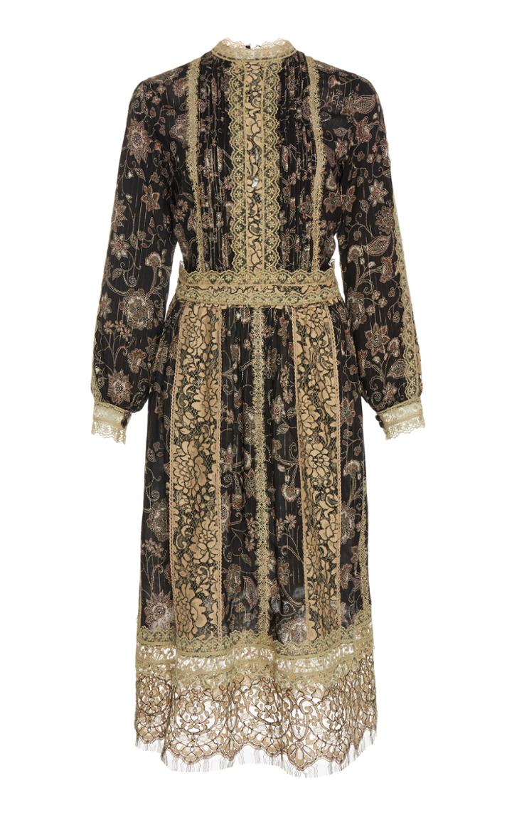 Costarellos Fit And Flare Floral Dress