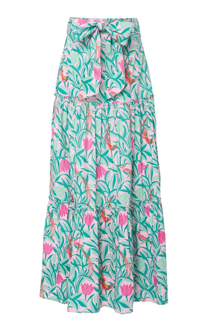 Banjanan Discovery Printed Cotton Maxi Skirt