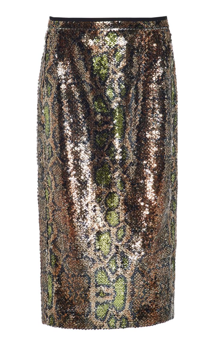 N 21 N&deg;21 Tubby Sequin Pencil Skirt
