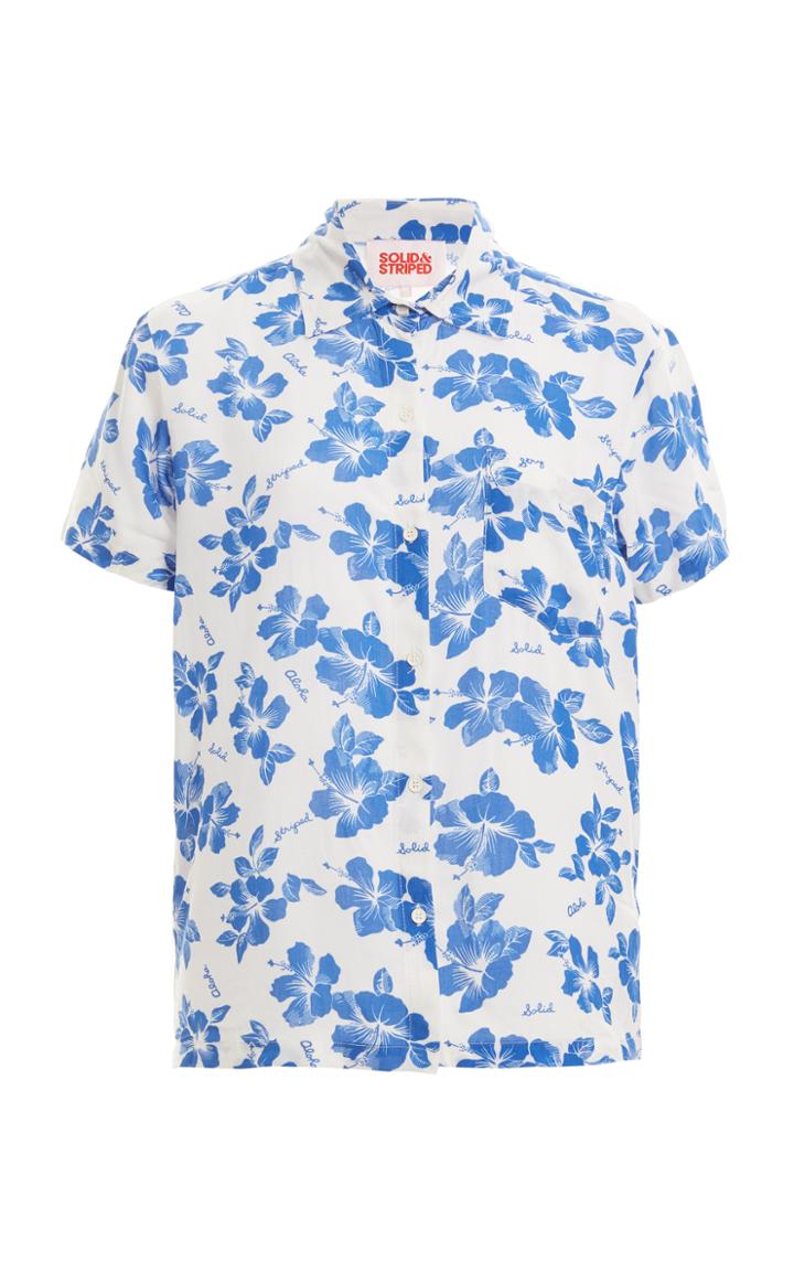 Solid & Striped Printed Twill Cabana Shirt