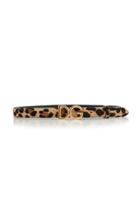 Dolce & Gabbana Leopard-print Pony Hair Belt