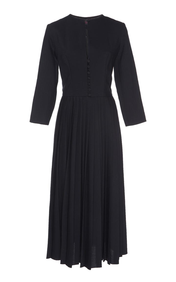 Martin Grant Pleated Dress