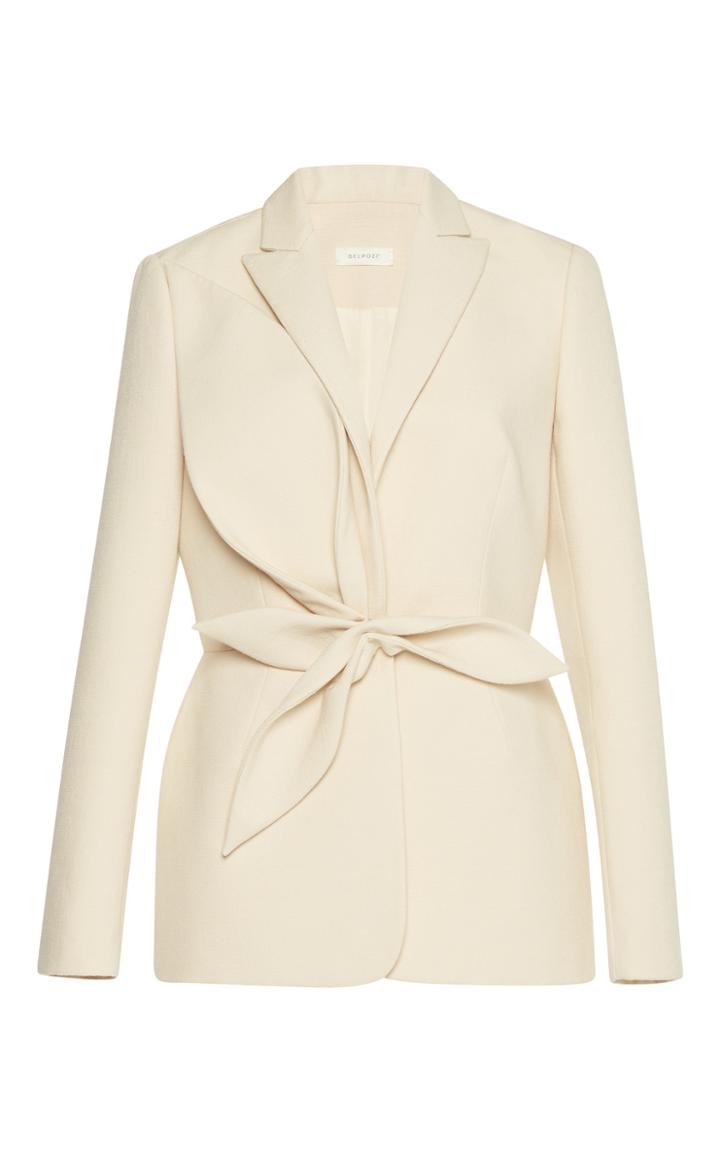 Delpozo Blazer With Leaves