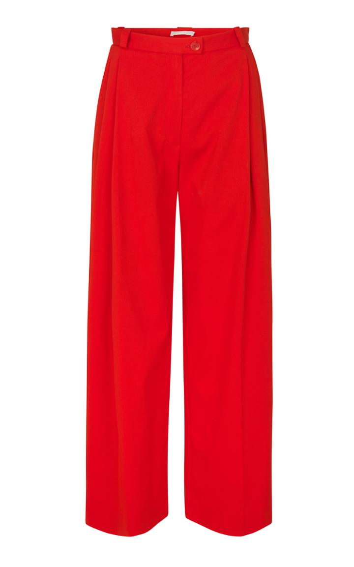 Stine Goya Chet Wide Leg Pleated Pant