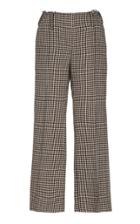 Rokh Raw Edge Houndstooth Wool Trouser