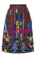 Maison Margiela Embroidered A-line Skirt