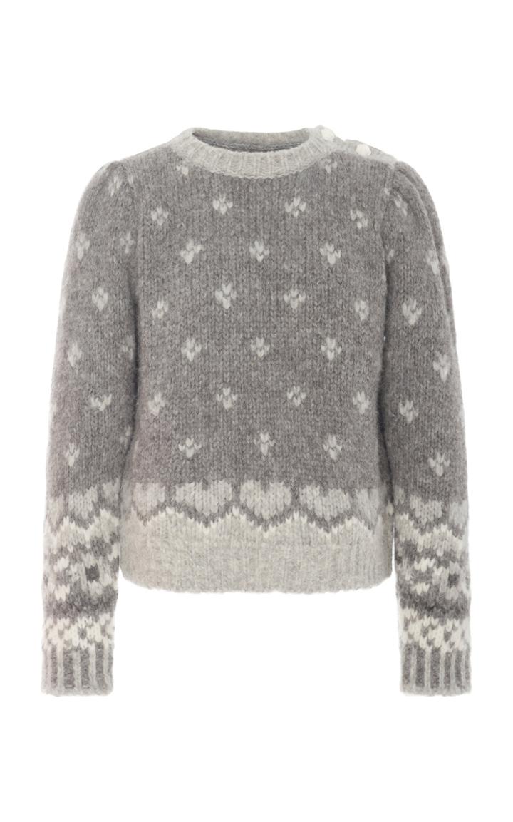 Loveshackfancy Rosie Heart Sweater
