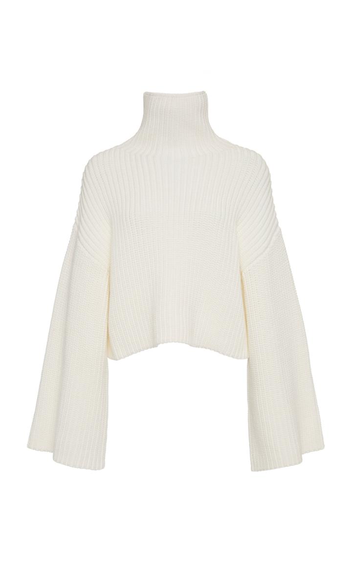 Sally Lapointe Ribbed-knit Turtleneck Sweater