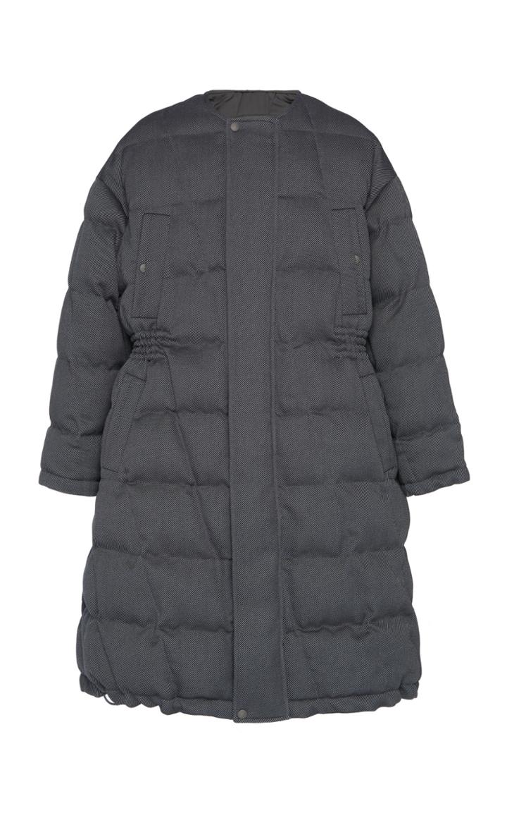 Ermenegildo Zegna Couture Xxx Quilted Overcoat