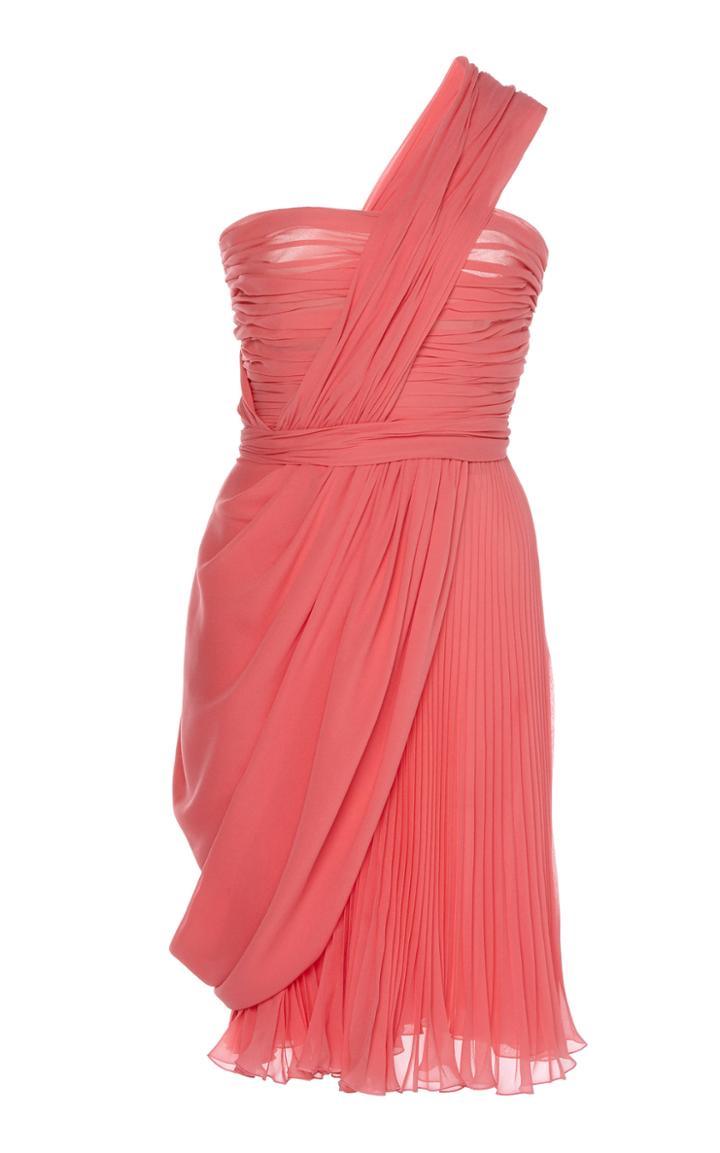 Giambattista Valli Silk One Plisse Dress