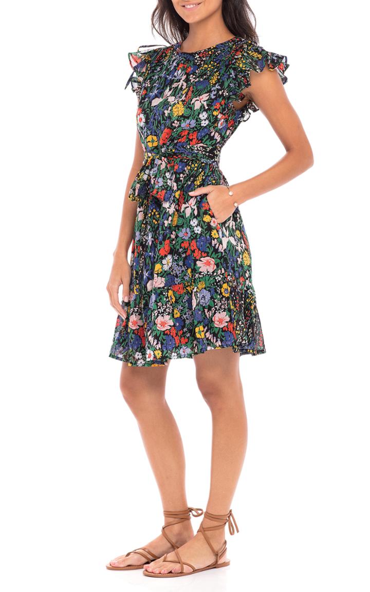 Moda Operandi Banjanan Lilian Floral Cotton Dress