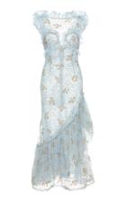 Rodarte Floral Tulle Dress