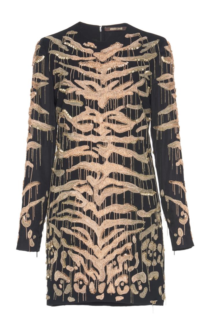 Roberto Cavalli Leopard Print Dress