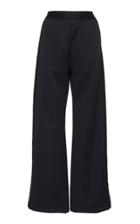 Giambattista Valli High Waist Wide Leg Satin Pants