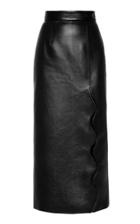 Moda Operandi Matriel Faux Leather Wave Skirt
