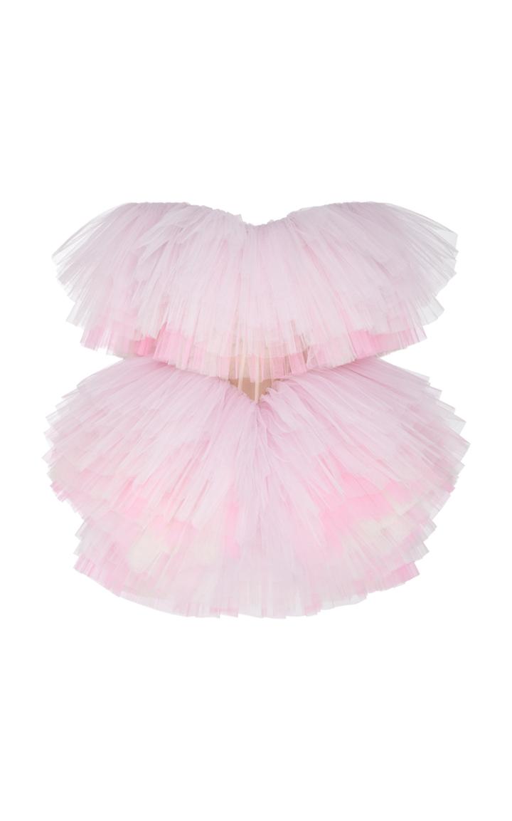 Moda Operandi Zac Posen Ruffled Organza Dress Size: 0