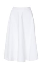 Prada High Waist Cotton A-line Skirt