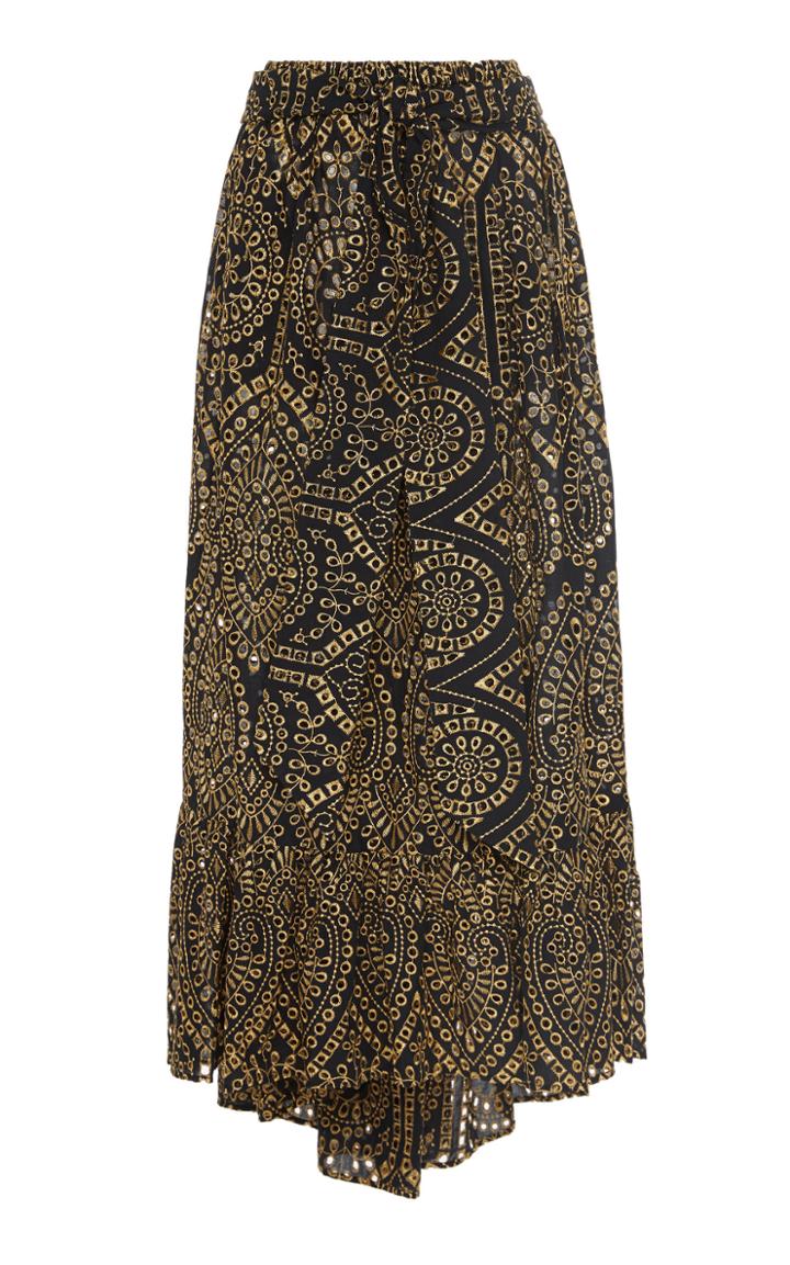 Lisa Marie Fernandez Nicole Cotton Broderie Anglaise Skirt